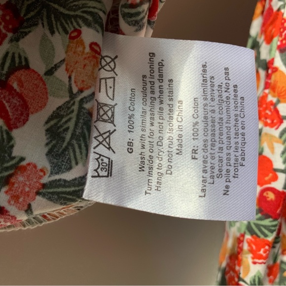 Joanie berry / fruit print blouse size uk 12 - Picture 5 of 8